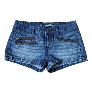 American Eagle Outfitters Low Rise Denim Shorts
